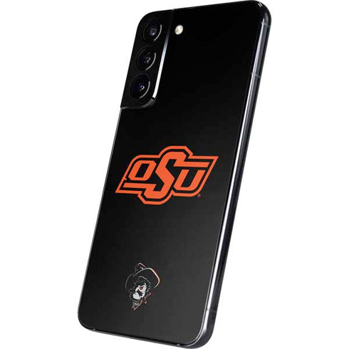 Oklahoma State University OSU on Black Galaxy S22 Plus Skin