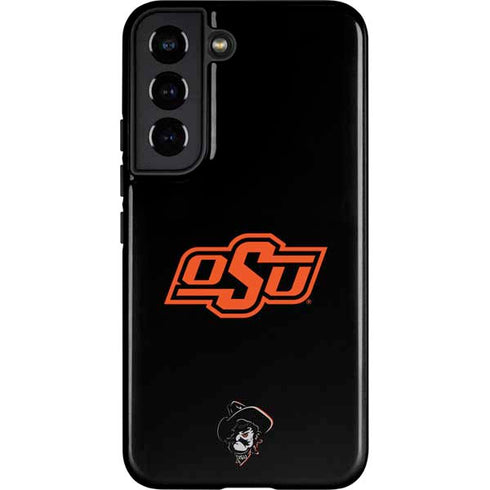 Oklahoma State University OSU on Black Galaxy S22 Pro Case