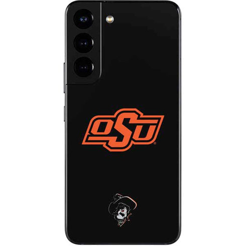 Oklahoma State University OSU on Black Galaxy S22 Skin