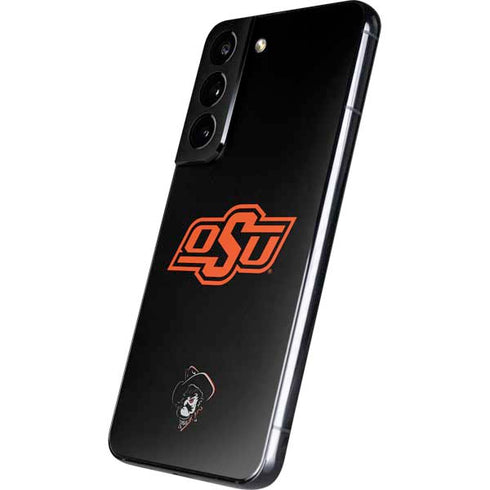 Oklahoma State University OSU on Black Galaxy S22 Skin