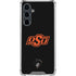 Oklahoma State University OSU on Black Galaxy S23 FE Clear Case