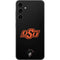 Oklahoma State University OSU on Black Galaxy S23 FE Skin
