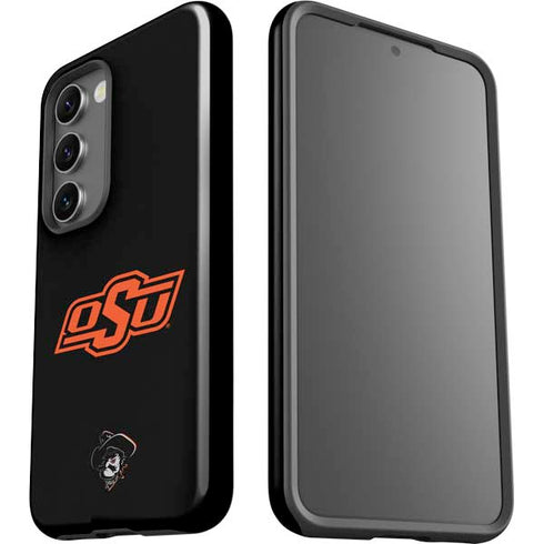 Oklahoma State University OSU on Black Galaxy S23 Pro Case