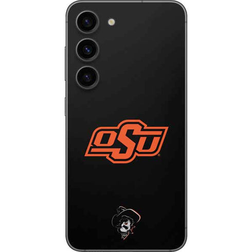 Oklahoma State University OSU on Black Galaxy S23 Skin