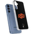 Oklahoma State University OSU on Black Galaxy S24 Clear Case