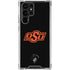 Oklahoma State University OSU on Black Galaxy S24 Ultra Clear Case