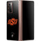 Oklahoma State University OSU on Black Galaxy Z Fold2 5G Skin