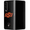 Oklahoma State University OSU on Black Galaxy Z Fold4 5G Skin