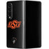 Oklahoma State University OSU on Black Galaxy Z Fold4 5G Skin