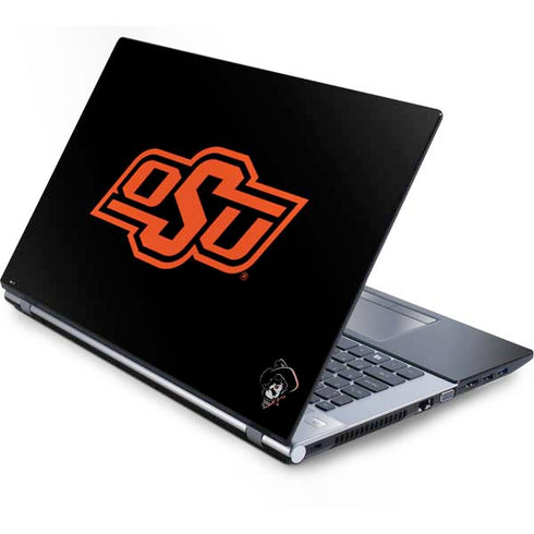 Oklahoma State University OSU on Black Generic Laptop Skin