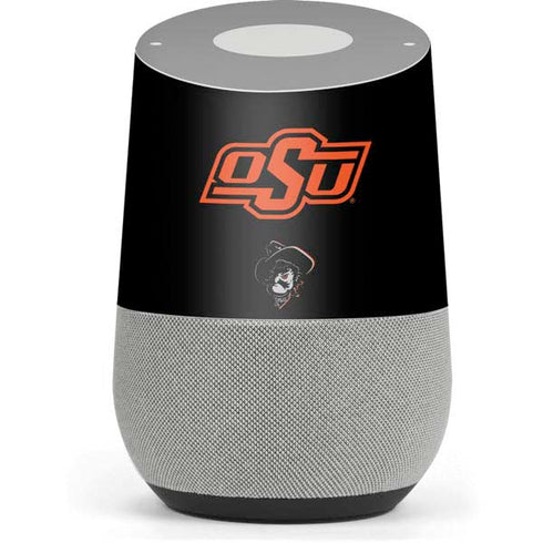 Oklahoma State University OSU on Black Google Home Skin