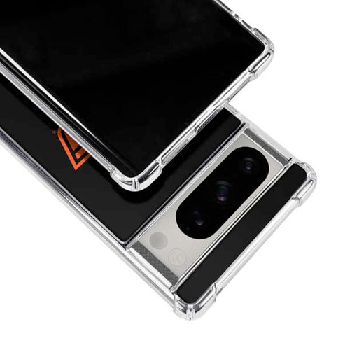 Oklahoma State University OSU on Black Google Pixel 8 Pro Clear Case