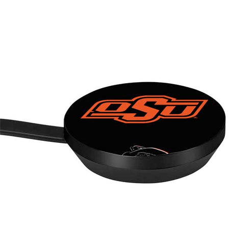 Oklahoma State University OSU on Black Google Stadia Controller Skin