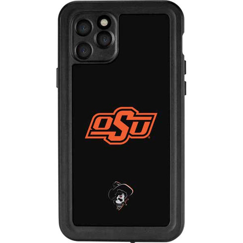 Oklahoma State University OSU on Black iPhone 11 Pro Waterproof Case