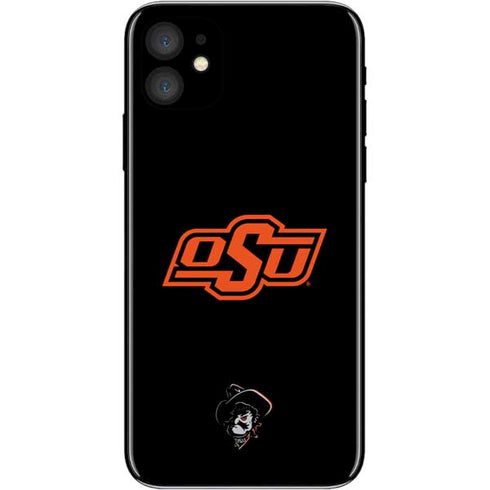 Oklahoma State University OSU on Black iPhone 11 Skin