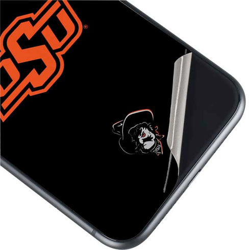 Oklahoma State University OSU on Black iPhone 11 Skin