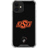 Oklahoma State University OSU on Black iPhone 12 Clear Case