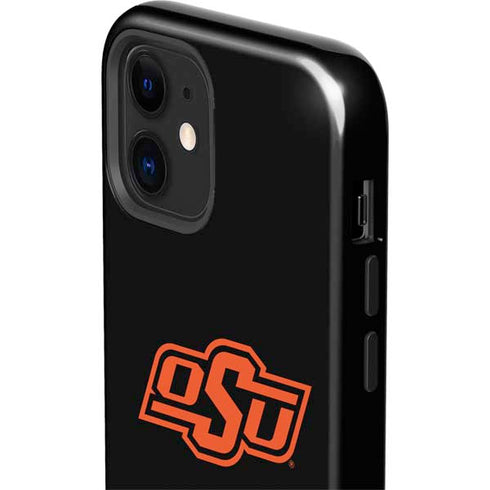 Oklahoma State University OSU on Black iPhone 12 Impact Case