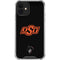 Oklahoma State University OSU on Black iPhone 12 Mini Clear Case