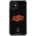 Oklahoma State University OSU on Black iPhone 12 Mini Clear Case