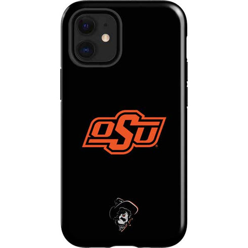 Oklahoma State University OSU on Black iPhone 12 Mini Impact Case