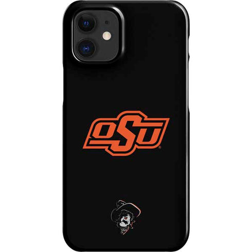 Oklahoma State University OSU on Black iPhone 12 Mini Lite Case