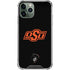 Oklahoma State University OSU on Black iPhone 12 Pro Clear Case