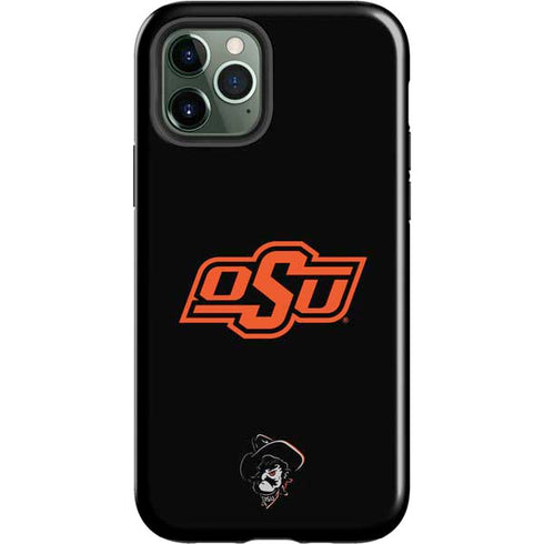 Oklahoma State University OSU on Black iPhone 12 Pro Impact Case