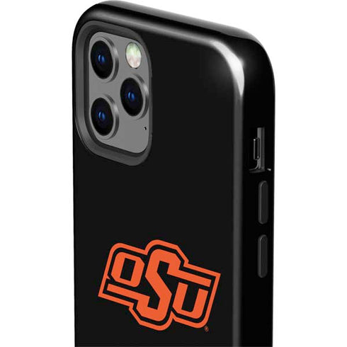 Oklahoma State University OSU on Black iPhone 12 Pro Impact Case