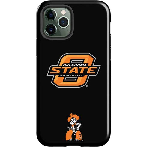 Oklahoma State University OSU on Black iPhone 12 Pro Max Impact Case