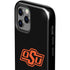Oklahoma State University OSU on Black iPhone 12 Pro Max Impact Case