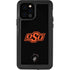 Oklahoma State University OSU on Black iPhone 12 Pro Waterproof Case