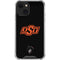 Oklahoma State University OSU on Black iPhone 13 Clear Case