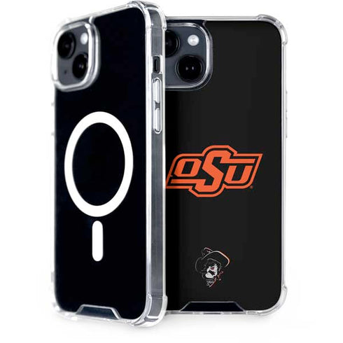 Oklahoma State University OSU on Black iPhone 13 MagSafe Case