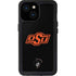 Oklahoma State University OSU on Black iPhone 13 Mini Waterproof Case