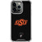 Oklahoma State University OSU on Black iPhone 13 Pro Clear Case