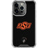 Oklahoma State University OSU on Black iPhone 13 Pro Clear Case