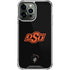 Oklahoma State University OSU on Black iPhone 13 Pro Max Clear Case