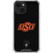 Oklahoma State University OSU on Black iPhone 14 Clear Case