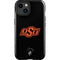 Oklahoma State University OSU on Black iPhone 15 Plus Impact Case