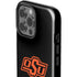 Oklahoma State University OSU on Black iPhone 15 Pro Max Impact Case