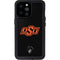 Oklahoma State University OSU on Black iPhone 14 Pro Max Waterproof Case