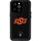 Oklahoma State University OSU on Black iPhone 14 Pro Waterproof Case