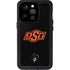 Oklahoma State University OSU on Black iPhone 14 Pro Waterproof Case
