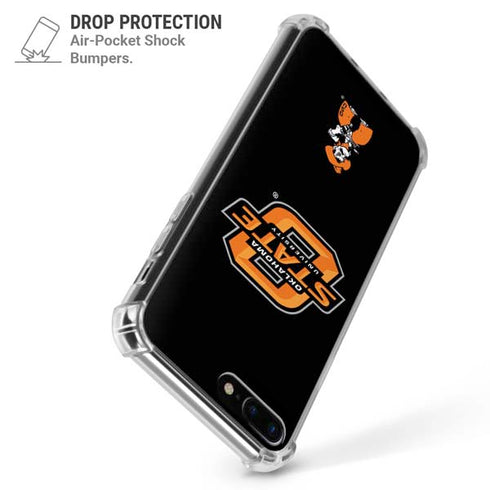Oklahoma State University OSU on Black iPhone 7/8 Plus Clear Case