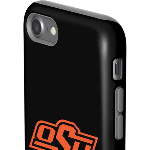 Oklahoma State University OSU on Black iPhone SE (2nd & 3rd Gen) Pro Case