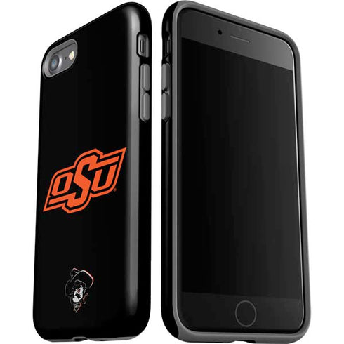 Oklahoma State University OSU on Black iPhone SE (2nd & 3rd Gen) Pro Case