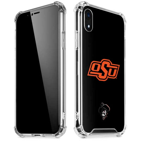 Oklahoma State University OSU on Black iPhone XR Clear Case