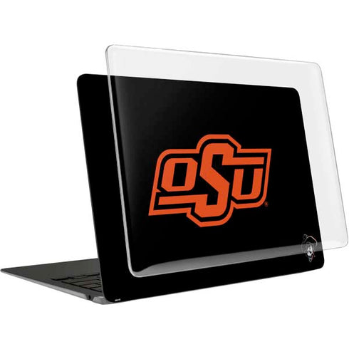 Oklahoma State University OSU on Black MacBook Air 15in (2023-2025) Case plus Skin