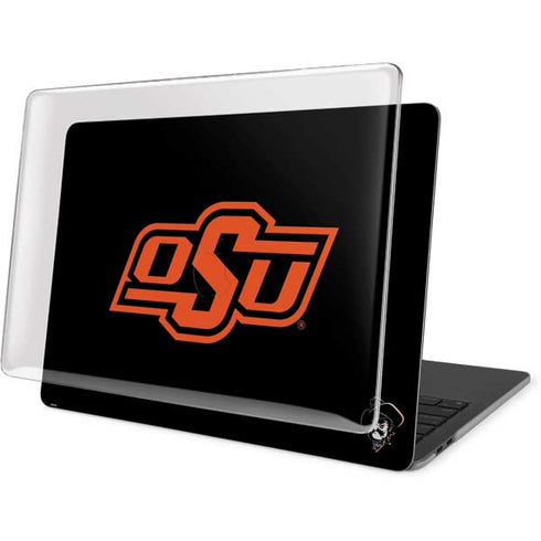 Oklahoma State University OSU on Black MacBook Pro 13in (2020) Case plus Skin